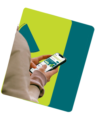 Person using phone